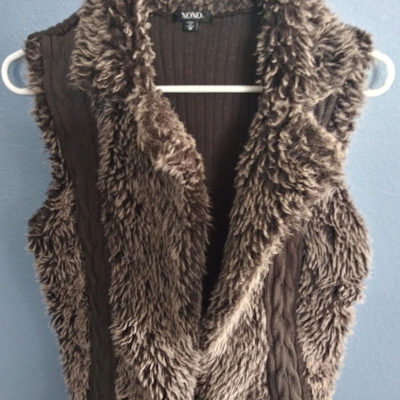 Xoxo brown jacket - Picture 4 of 5